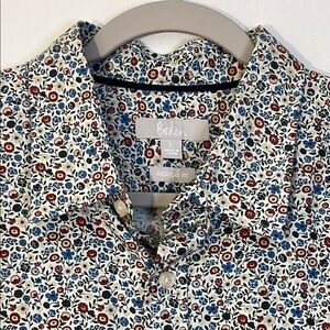 Boden | Floral print long sleeve Button Down shirt Men’s size L ditsy cotton